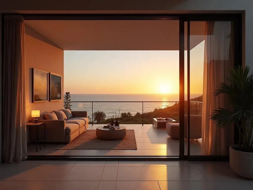 Ocean-View Apartment with Sunset Terrace — Lagos, Algarve, Portugal