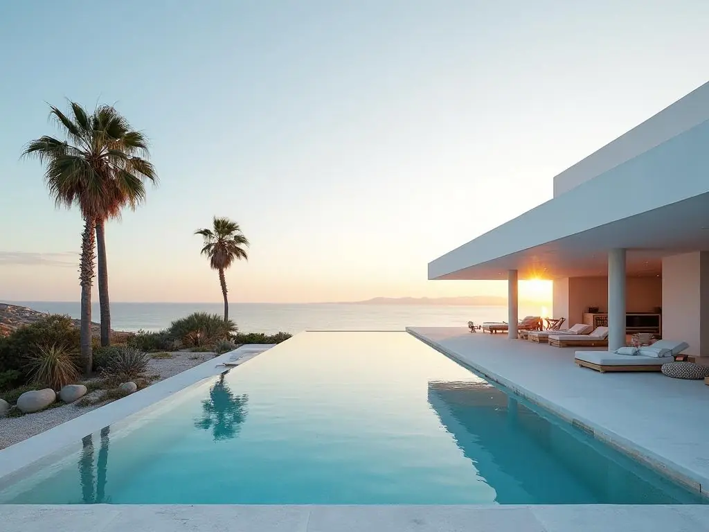 Modernist Cliff-Edge Villa with Infinity Pool — San José, Ibiza